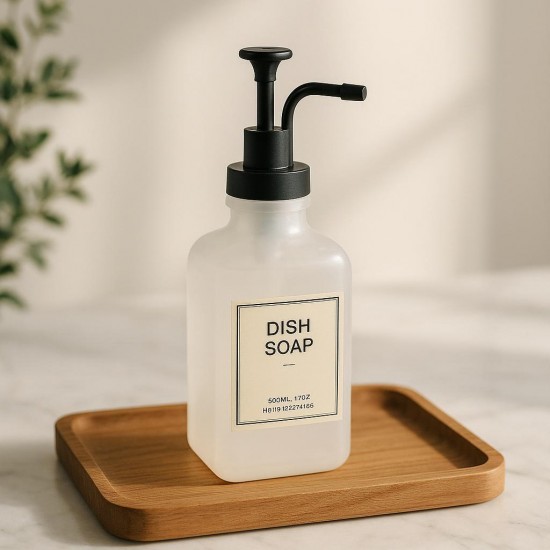 Glass Soap Dispenser